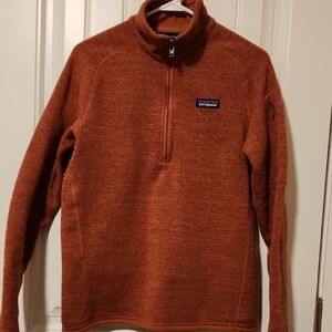 Womens Patigonia 3/4 Zip Sweater